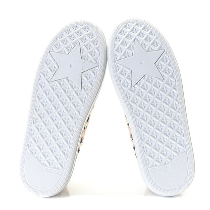 Christian Dior Canvas Tie and Dior Embroidered Womens Solar Slip On Sneakers 36 Multicolor 5 of 10