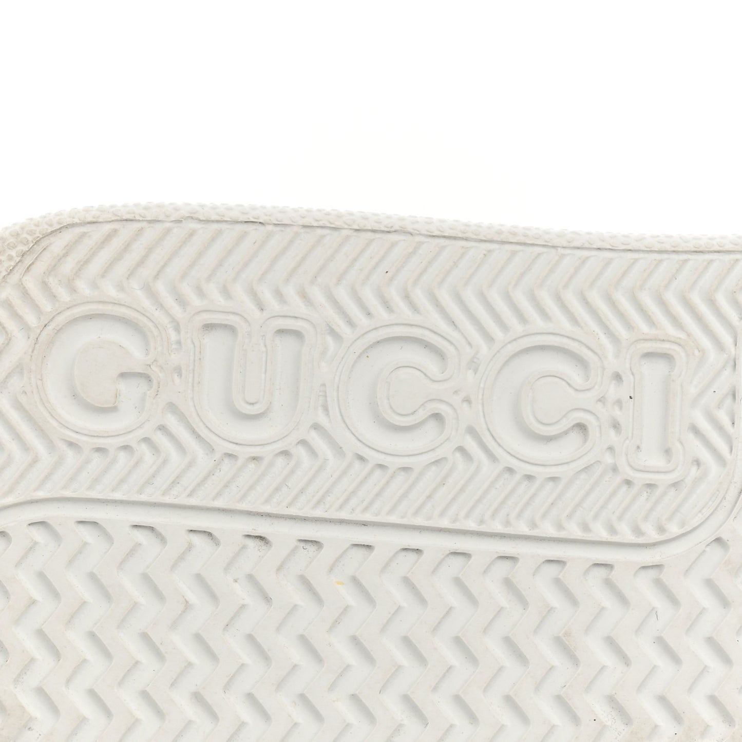 Calfskin GG Tennis Embossed Perforated Womens Platform 55mm Sneakers Great White