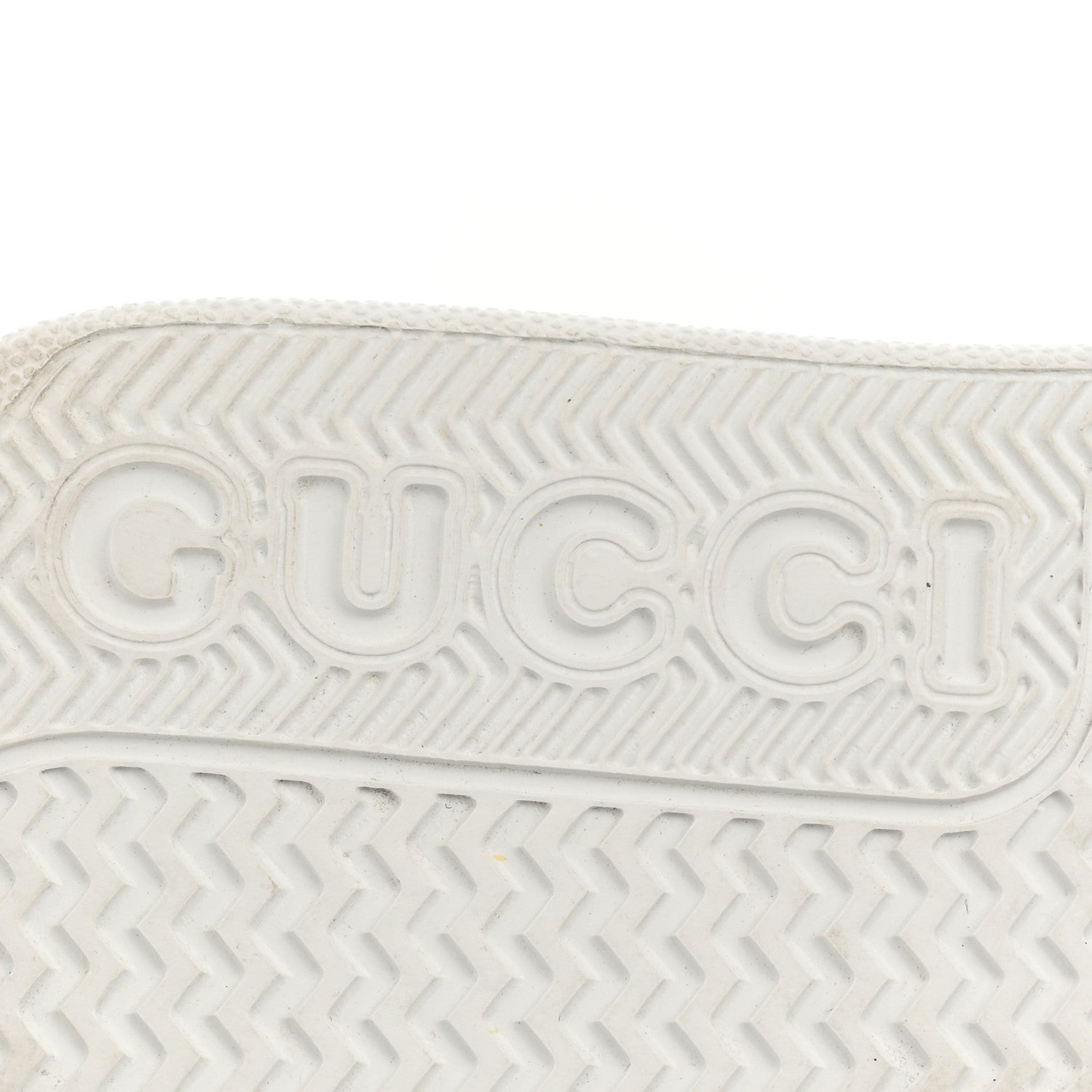 Gucci Calfskin GG Tennis Embossed Perforated Womens Platform 55mm Sneakers Great White 6 of 17