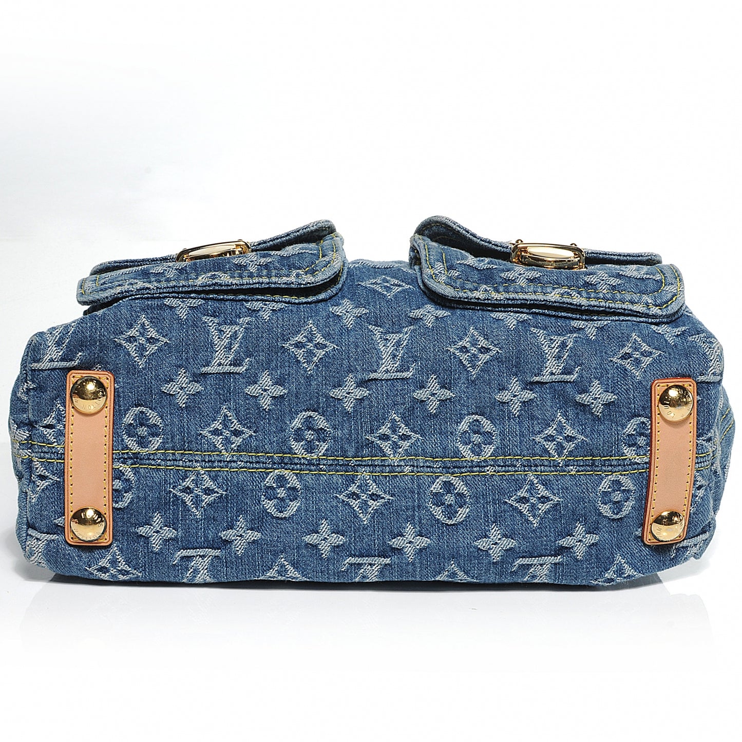 Monogram Denim Baggy PM Blue