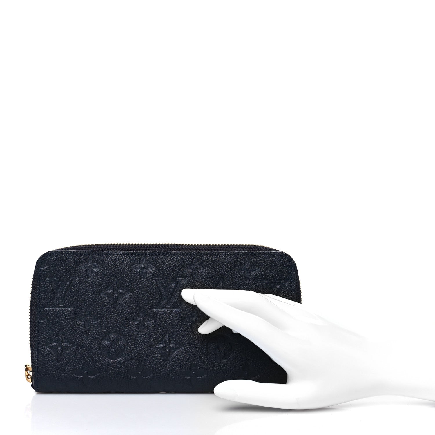Louis Vuitton Empreinte Zippy Organizer Wallet Black 2 of 7