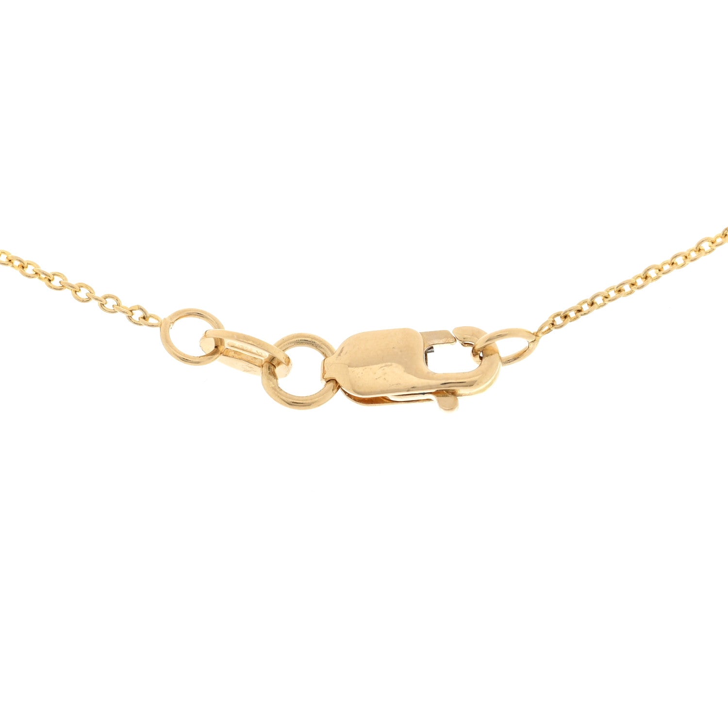 Roberto Coin 18K Yellow Gold Diamond .19ct Pear Cut Pendant Necklace 4 of 5