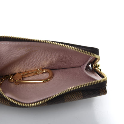Louis Vuitton Damier Ebene Recto Verso Card Holder Rose Ballerine 7 of 7