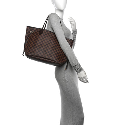 Louis Vuitton Damier Ebene Neverfull MM 2 of 11