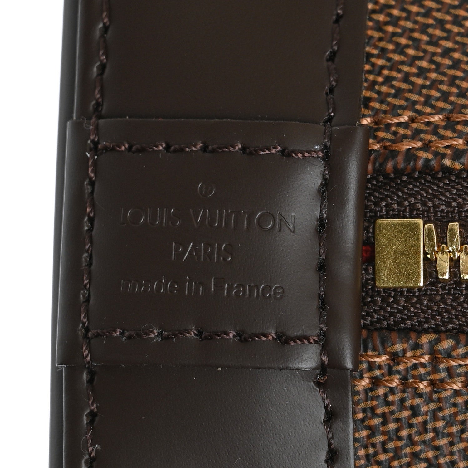 Louis Vuitton Damier Ebene Alma BB 6 of 8