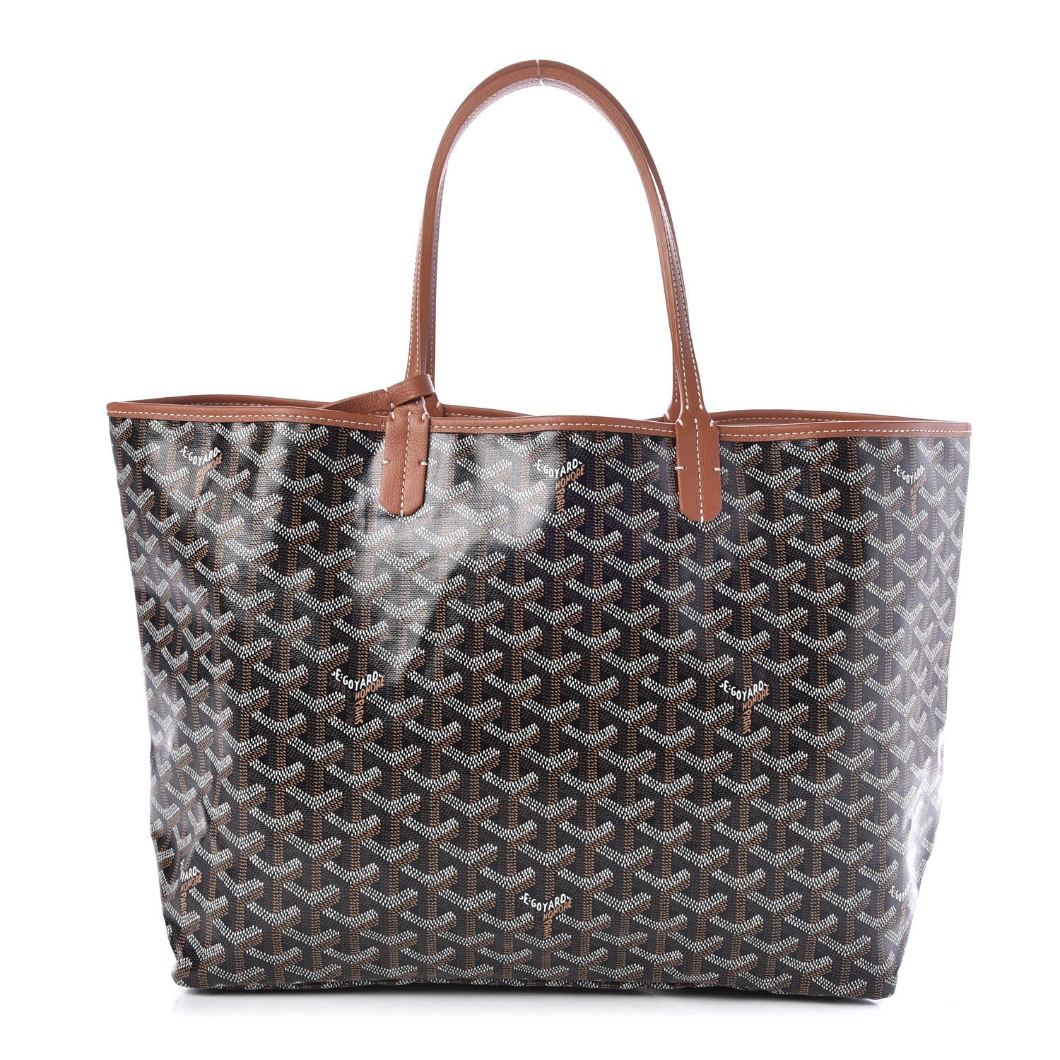 Goyard Goyardine Saint Louis PM Black Gold 1 of 9