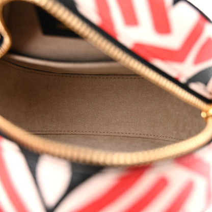 Louis Vuitton Monogram Giant Crafty Boite Chapeau Souple PM Creme Rouge Black 5 of 9