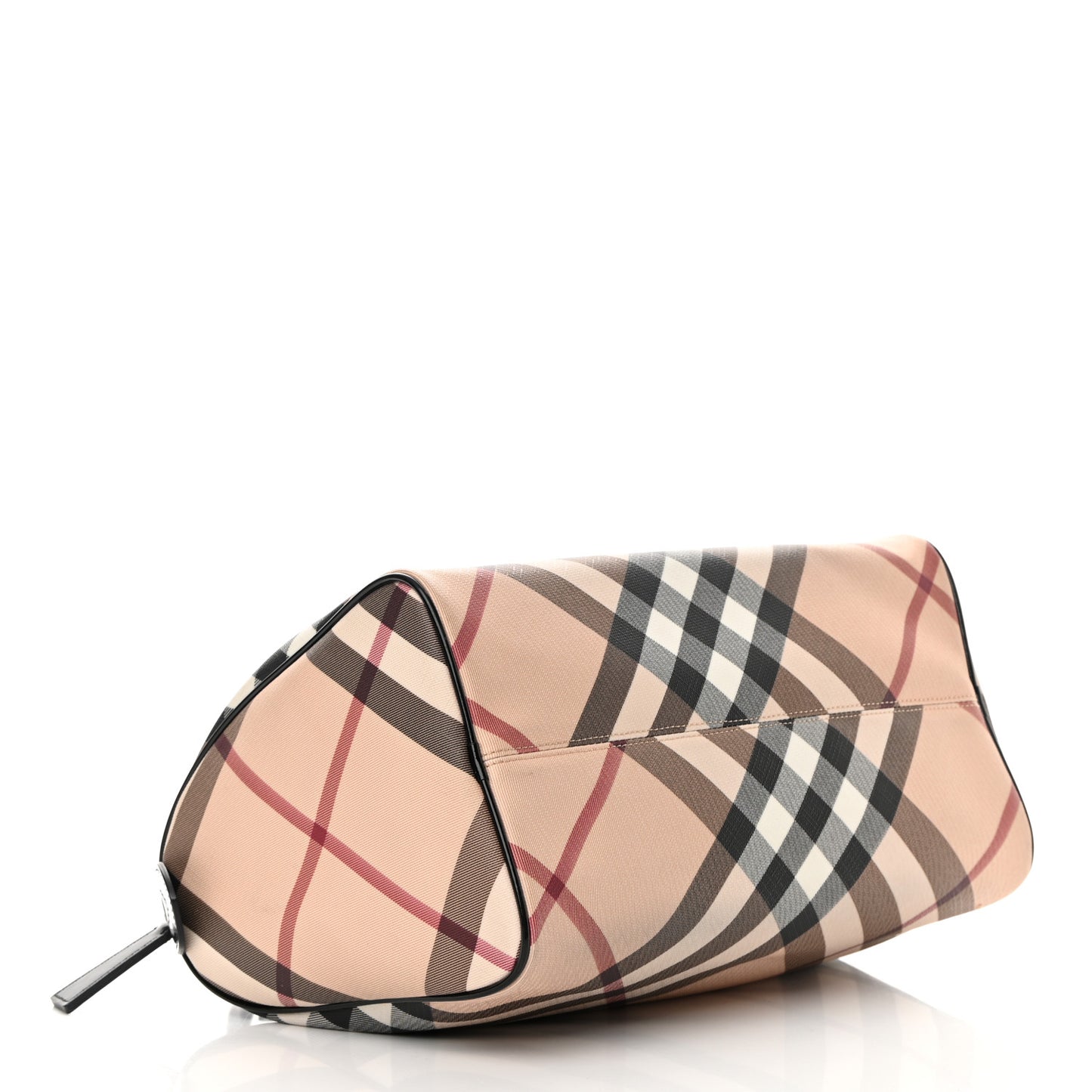 Supernova Check Patent Small Chester Bowling Bag Black