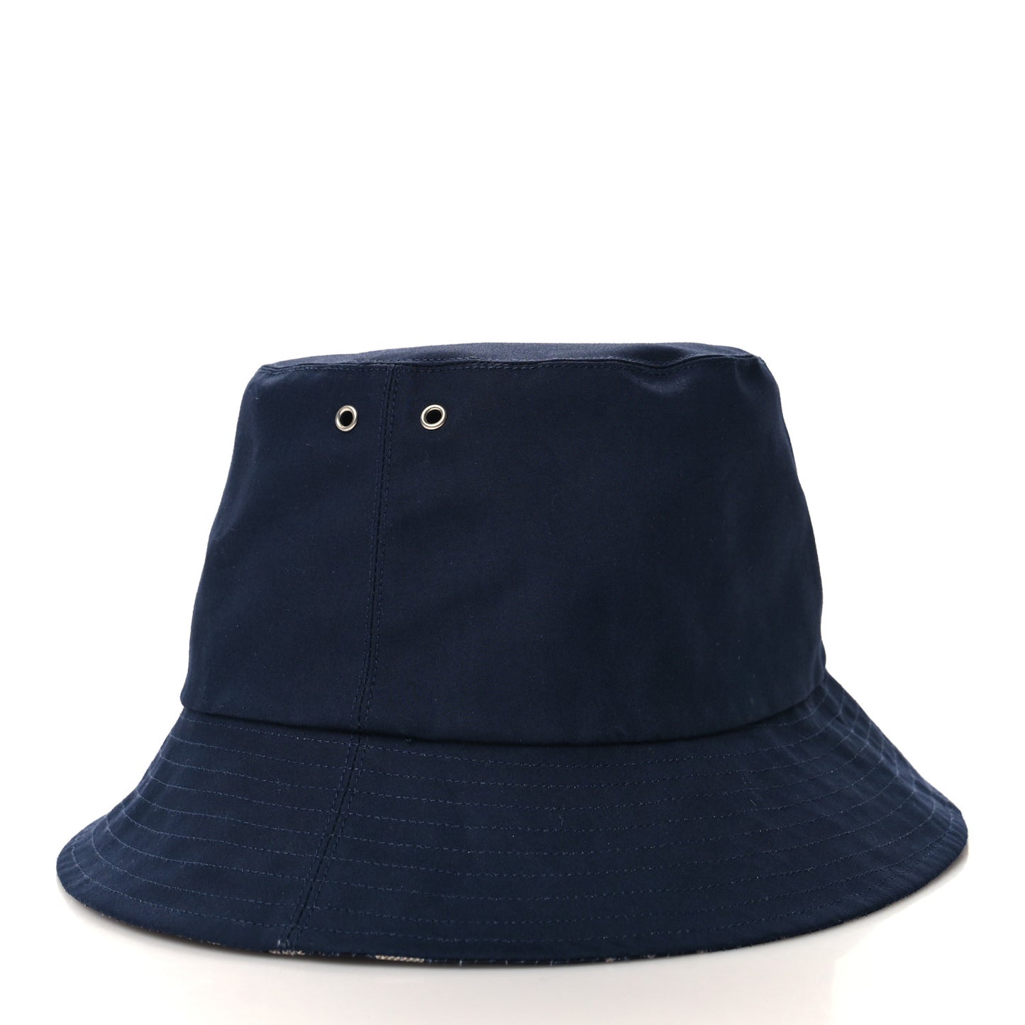 Oblique Reversible Teddy-D Brim Bucket Hat Blue