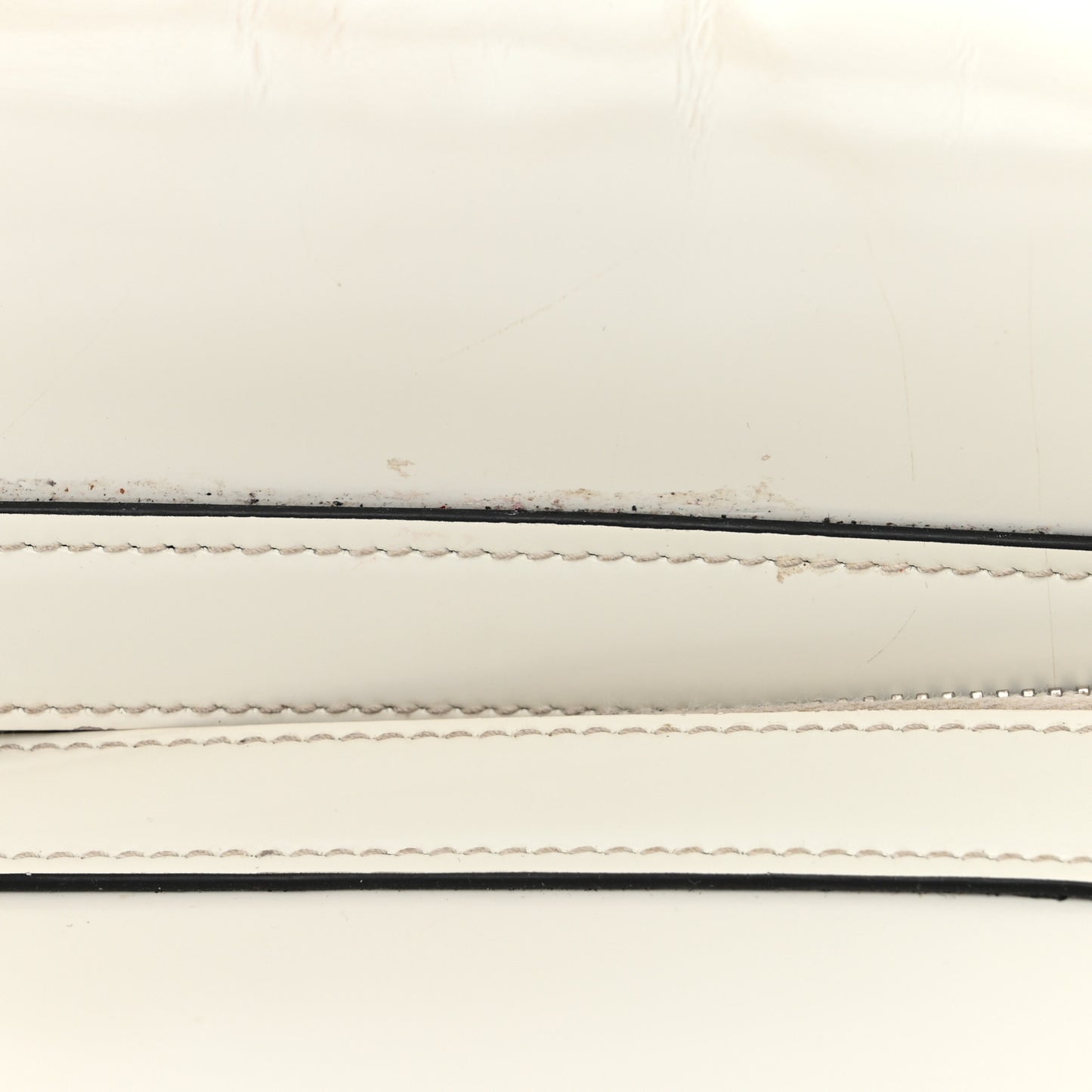 Spazzolato Large Supernova Handbag White Sfumato