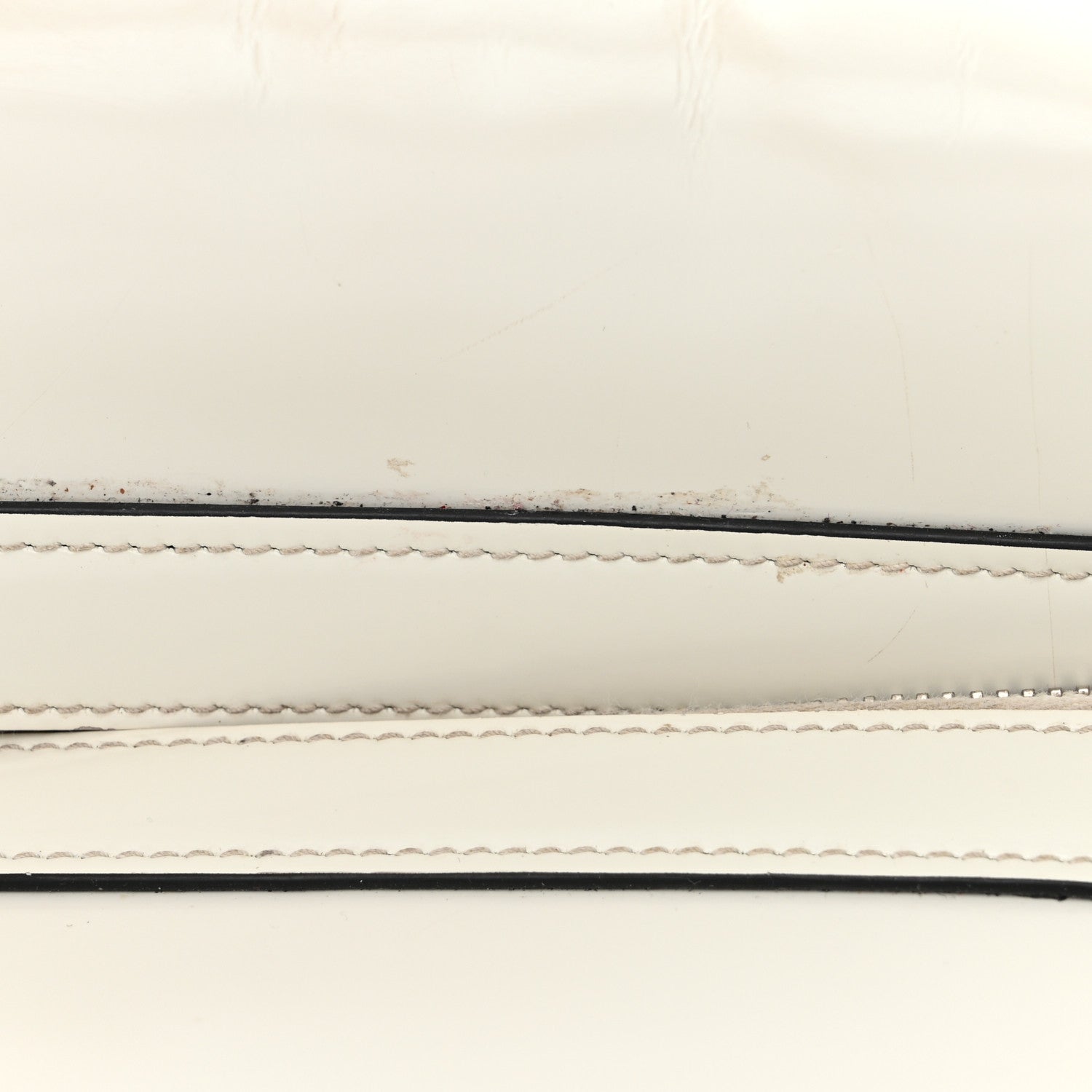 Prada Spazzolato Large Supernova Handbag White Sfumato 13 of 16