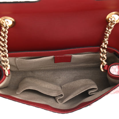 Gucci Microguccissima Medium Emily Chain Shoulder Bag Red 5 of 8