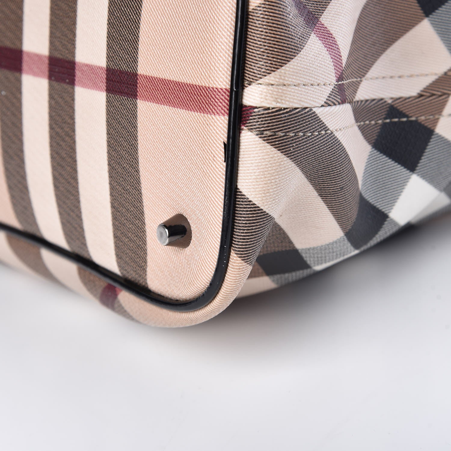 Burberry Supernova Check Regent Tote Black 16 of 20