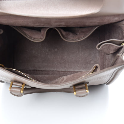 Alexander McQueen Calfskin Embossed Suede Large Heroine Tan 4 of 19
