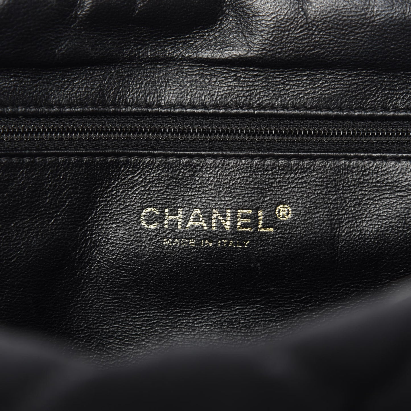 Jersey Bubble Quilt Flap Black