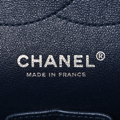 Chanel Lambskin Quilted Jumbo Double Flap Navy 6 of 11