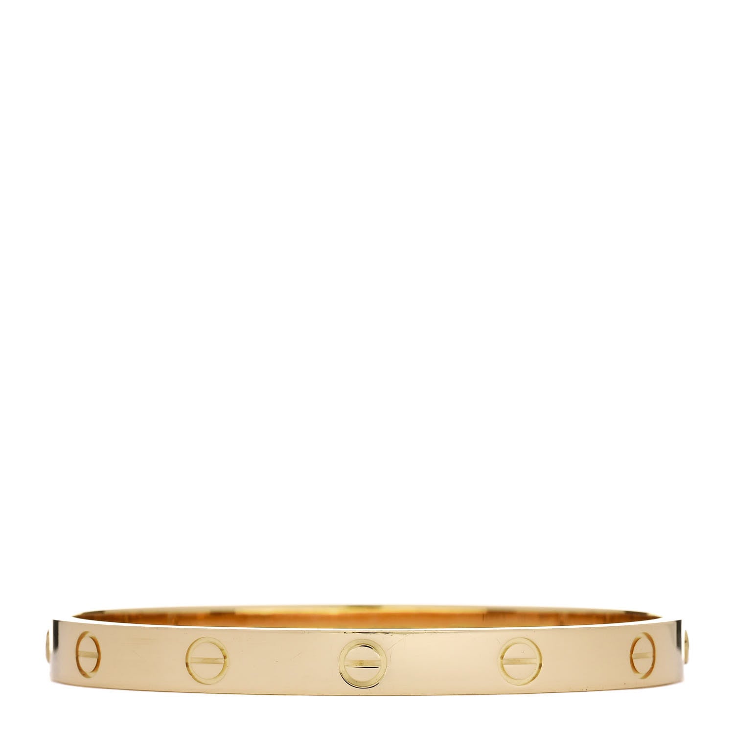Cartier 18K Yellow Gold LOVE Bracelet 17 1 of 9