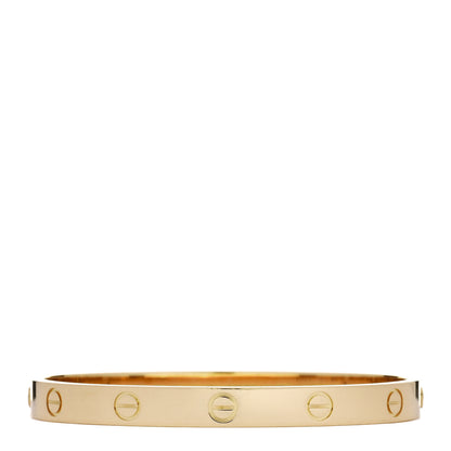 Cartier 18K Yellow Gold LOVE Bracelet 17 1 of 9