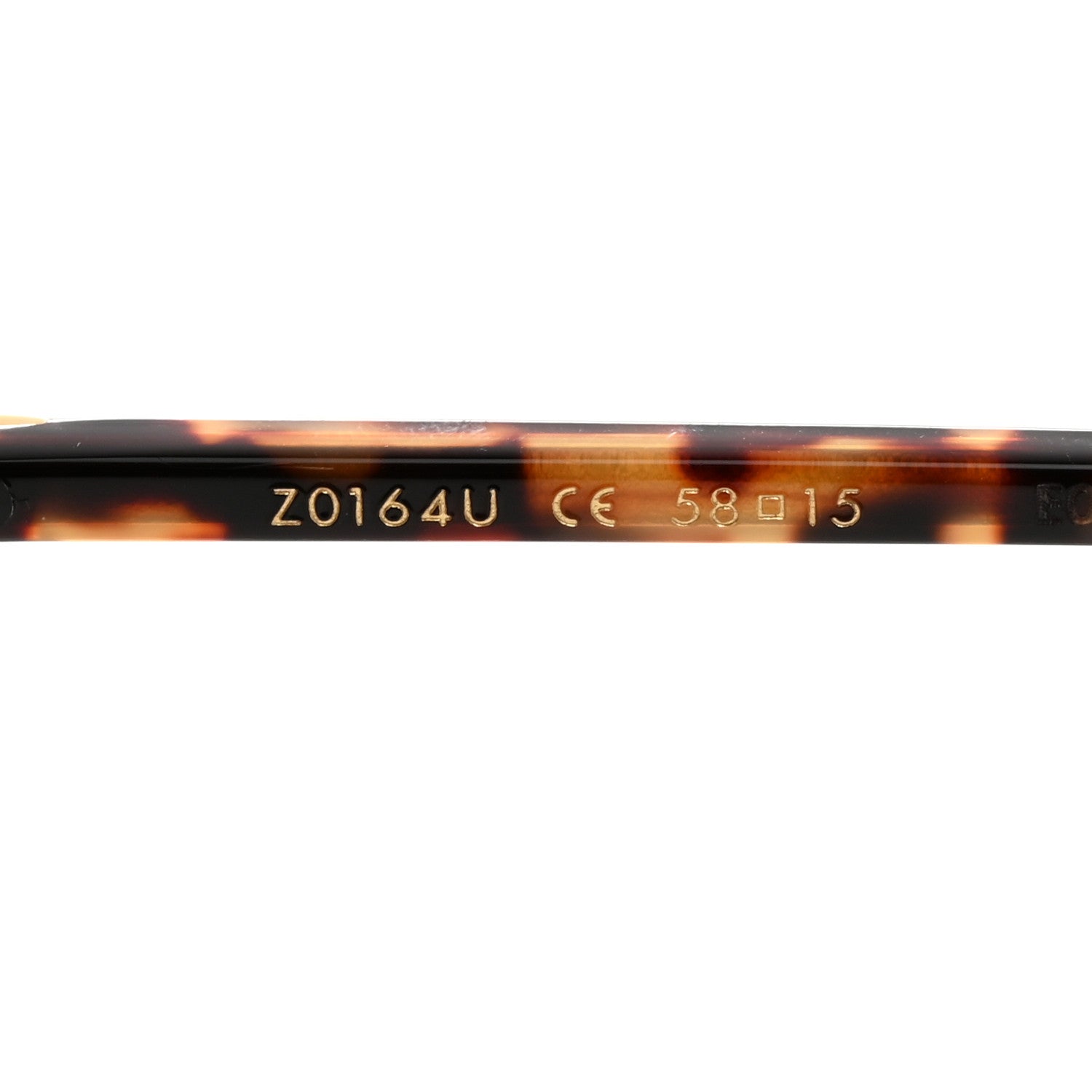 Louis Vuitton Conspiration Pilote Sunglasses Z0164U Gold 6 of 7