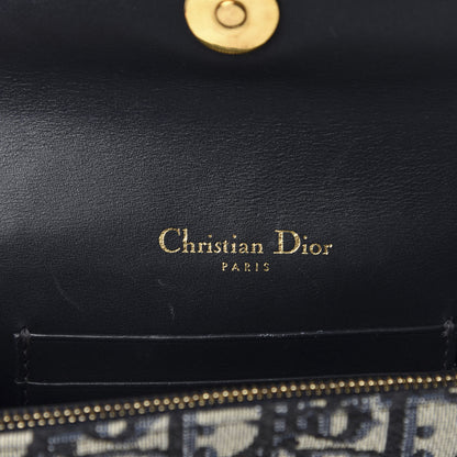 Christian Dior Oblique Saddle Belt Bag Blue 8 of 12
