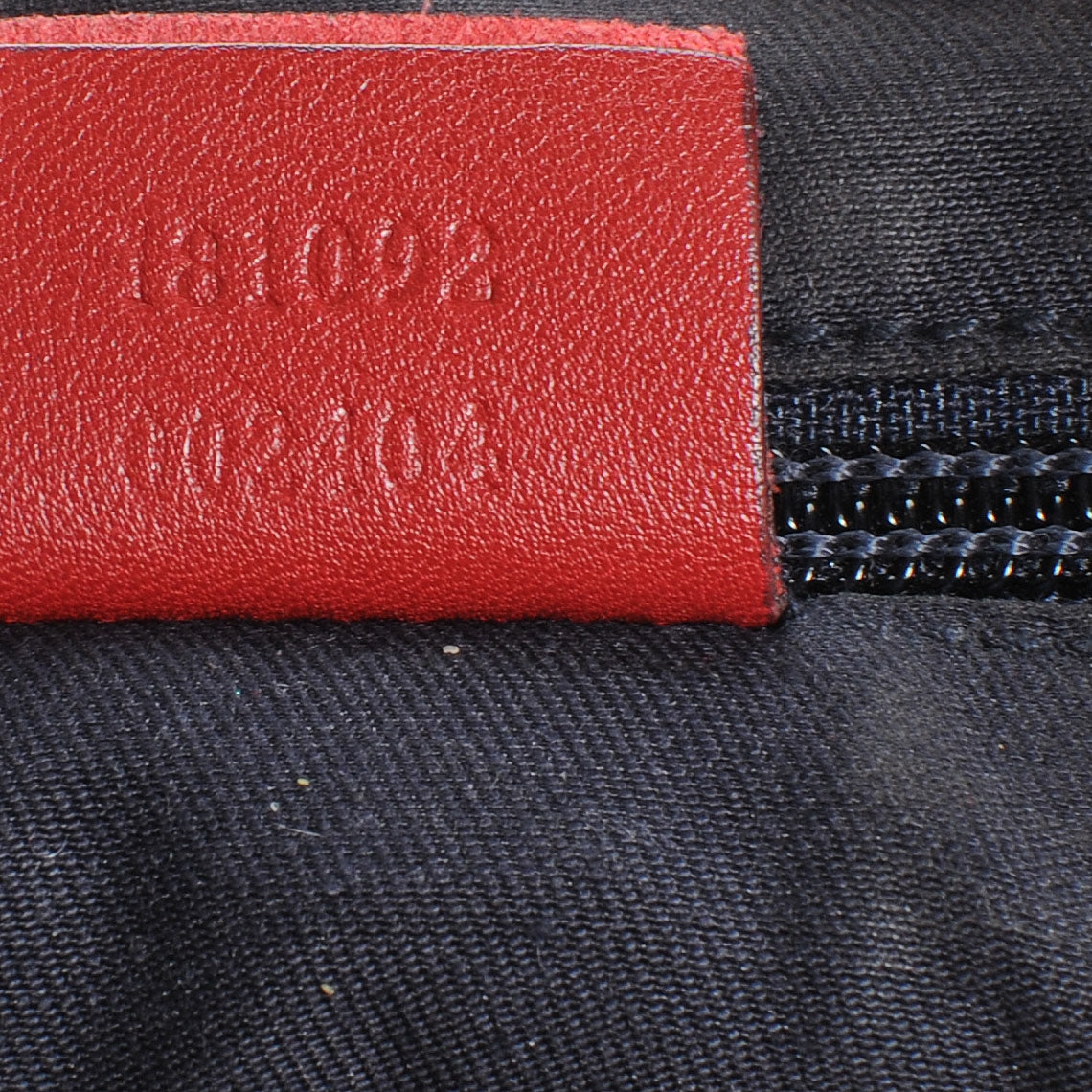 Crystal Monogram Web Medium Half Moon Hobo Navy