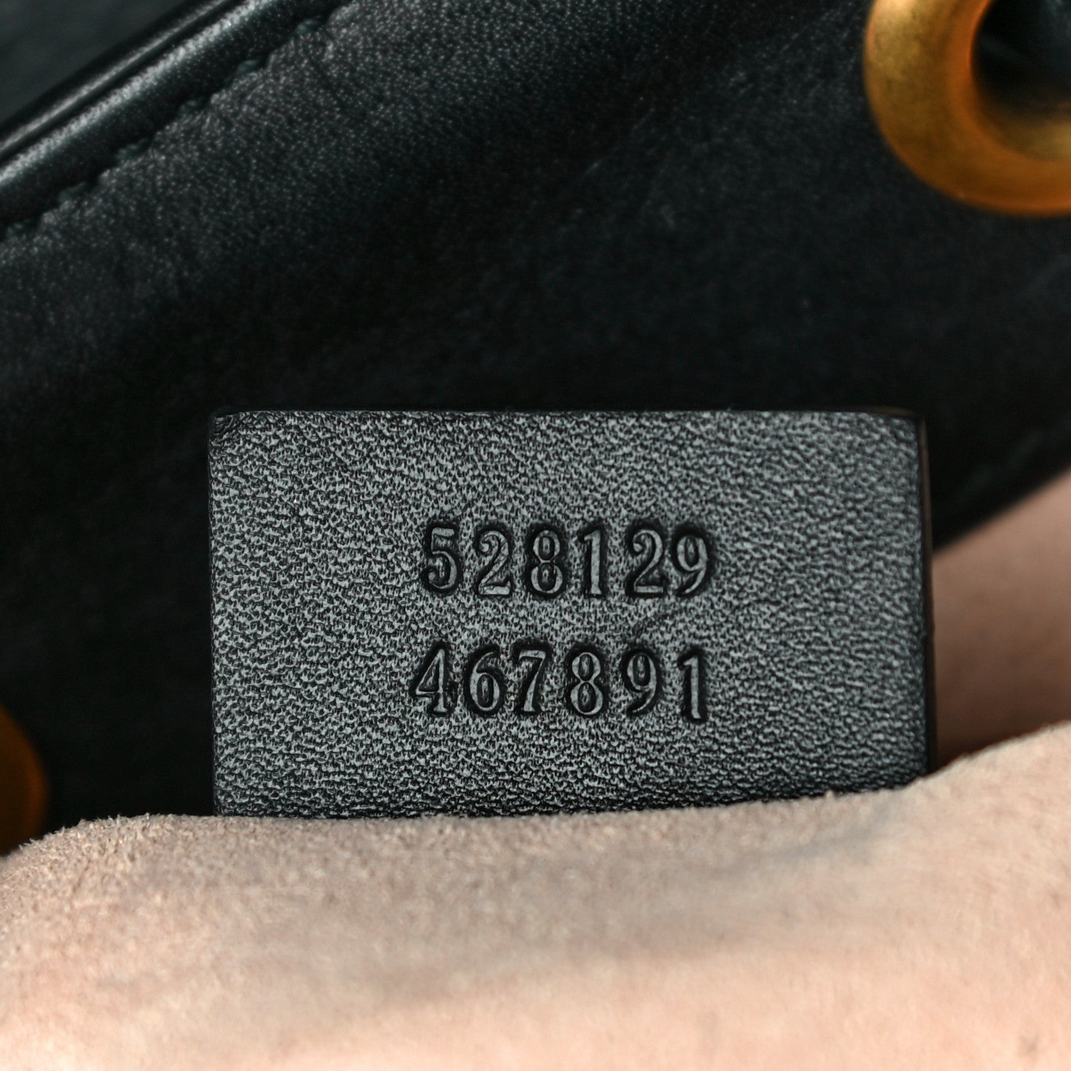 Gucci Calfskin Matelasse GG Marmont Flap Backpack Black 7 of 11