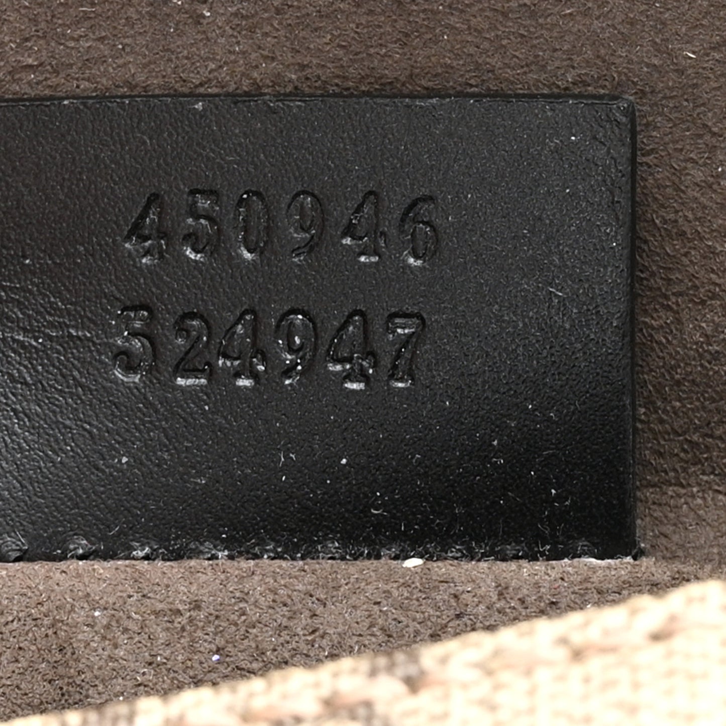 GG Supreme Monogram Belt Bag Black