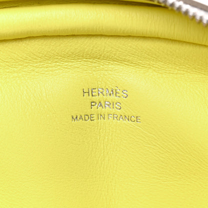 Hermes Swift Verso In-The-Loop Belt Bag Gris Perle Limoncello 5 of 9