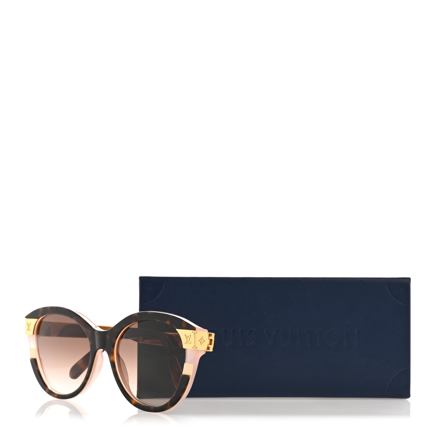 Louis Vuitton Acetate Petit Soupcon Cat Eye Sunglasses Z1858W Light Tortoisehell 9 of 9