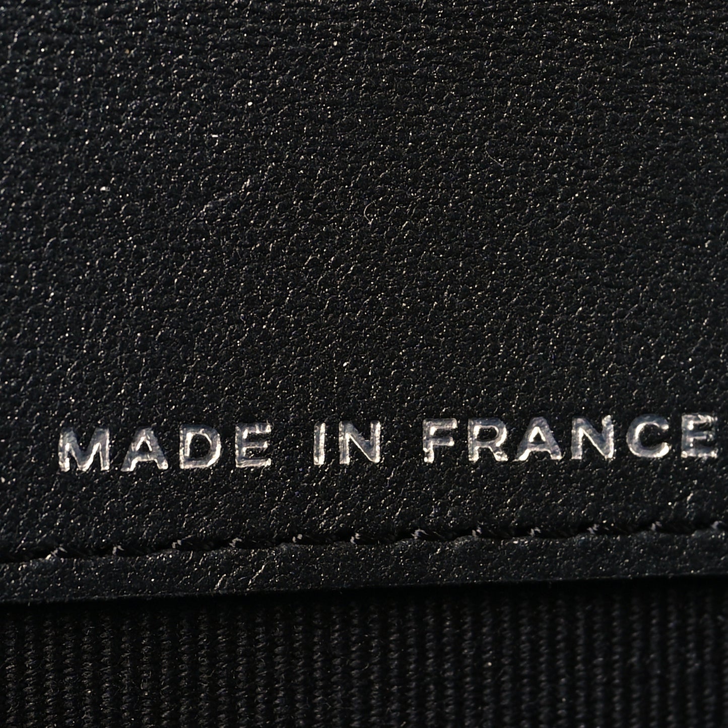 Lambskin Quilted Flap Card Holder Wallet So Black