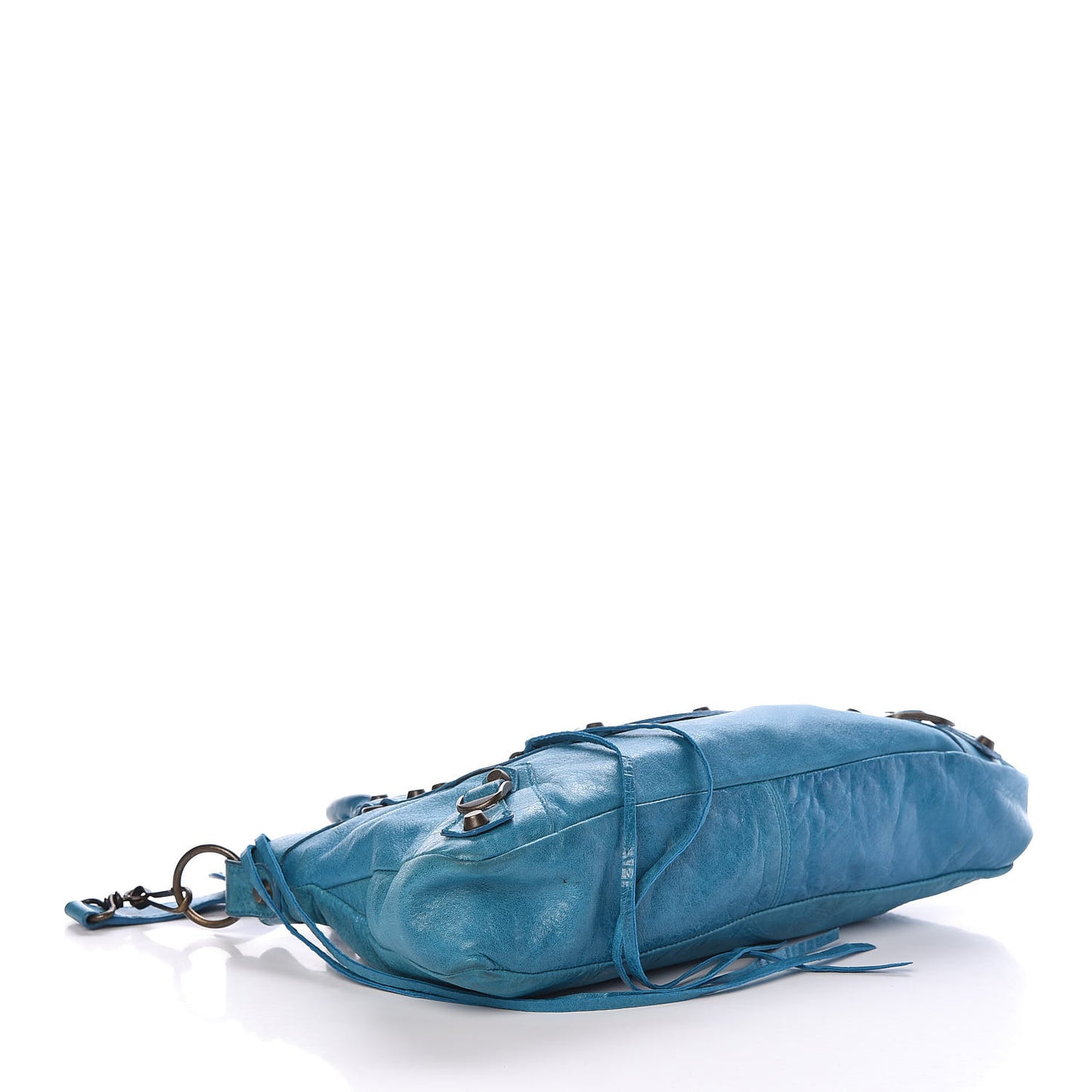 Chevre Classic Hardware First Turquoise