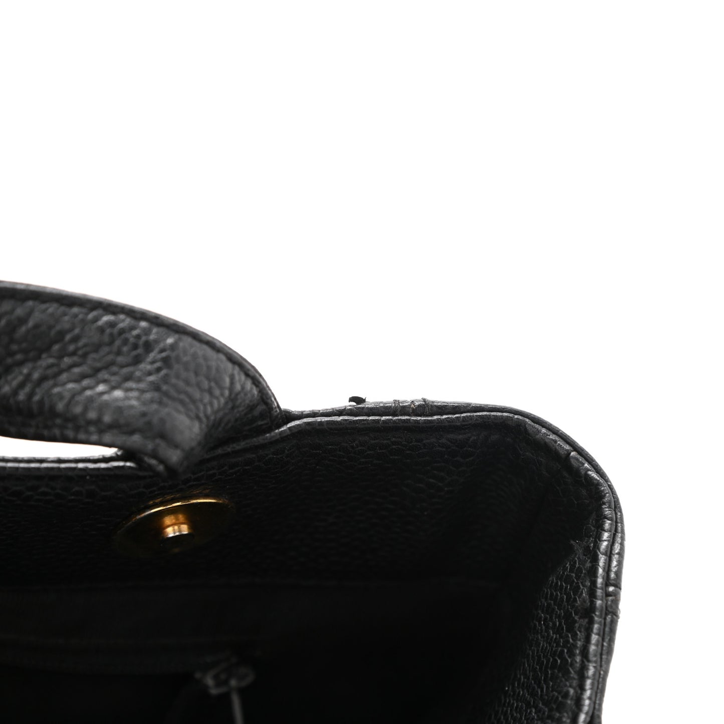 Caviar CC Shoulder Bag Black