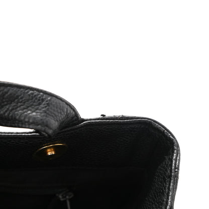 Chanel Caviar CC Shoulder Bag Black 16 of 18