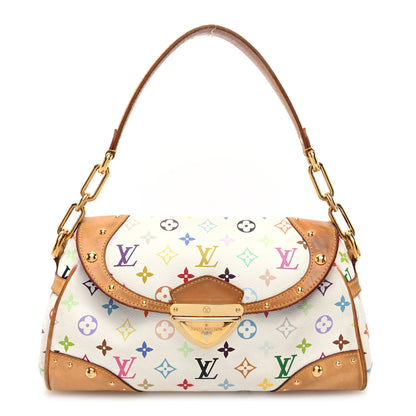 Louis Vuitton Monogram Multicolor Beverly MM White 1 of 13