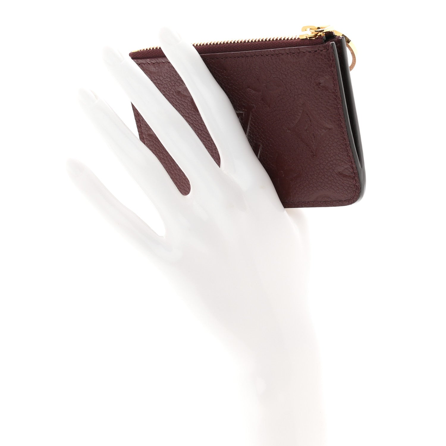 Louis Vuitton Empreinte Monogram Zipped Romy Card Holder Flamme 2 of 7