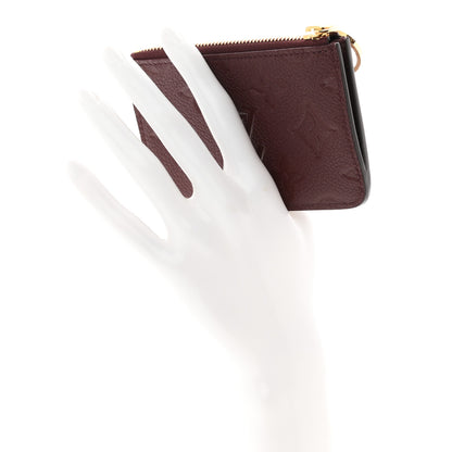 Louis Vuitton Empreinte Monogram Zipped Romy Card Holder Flamme 2 of 7