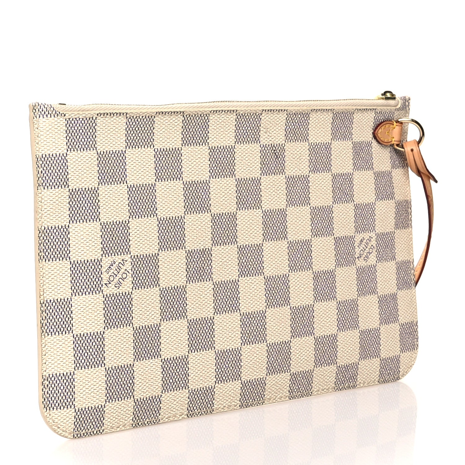 Louis Vuitton Damier Azur Neverfull MM GM Pochette 4 of 9