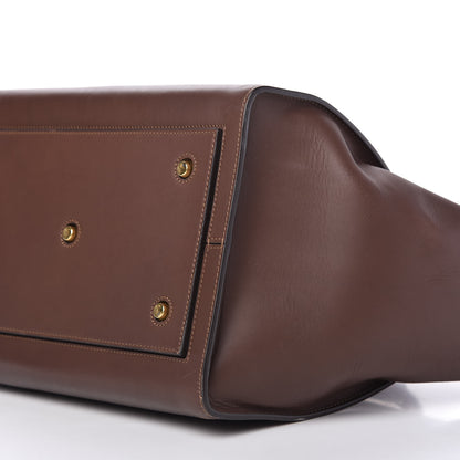 Celine Natural Calfskin Large Tie Knot Tote Acajou 7 of 9