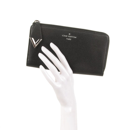 Louis Vuitton Veau Cachemire Comete Wallet Black 2 of 7