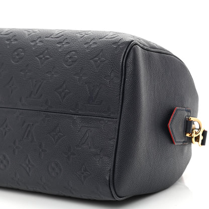 Louis Vuitton Empreinte Speedy Bandouliere 25 NM Marine Rouge 10 of 11