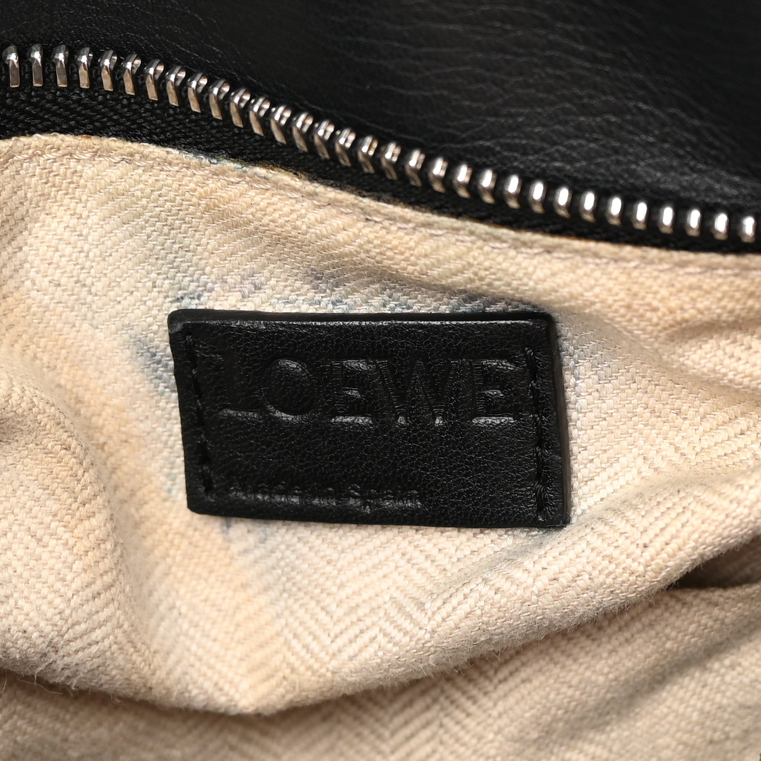 Loewe Calfskin Small Puzzle Bag Black 6 of 20