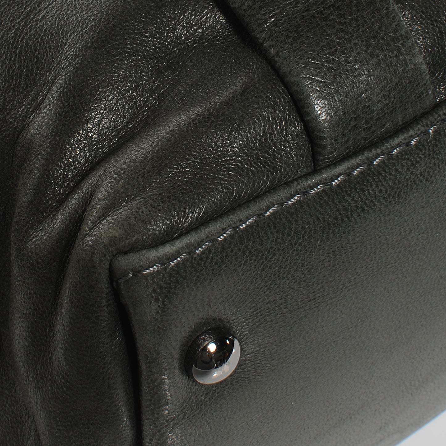 Quilted Lambskin 8 Knots Tote Grey