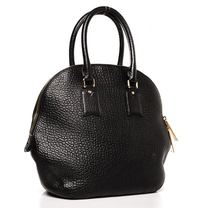 Burberry Heritage Grain Large Orchard Bowling Bag Black 3 of 8