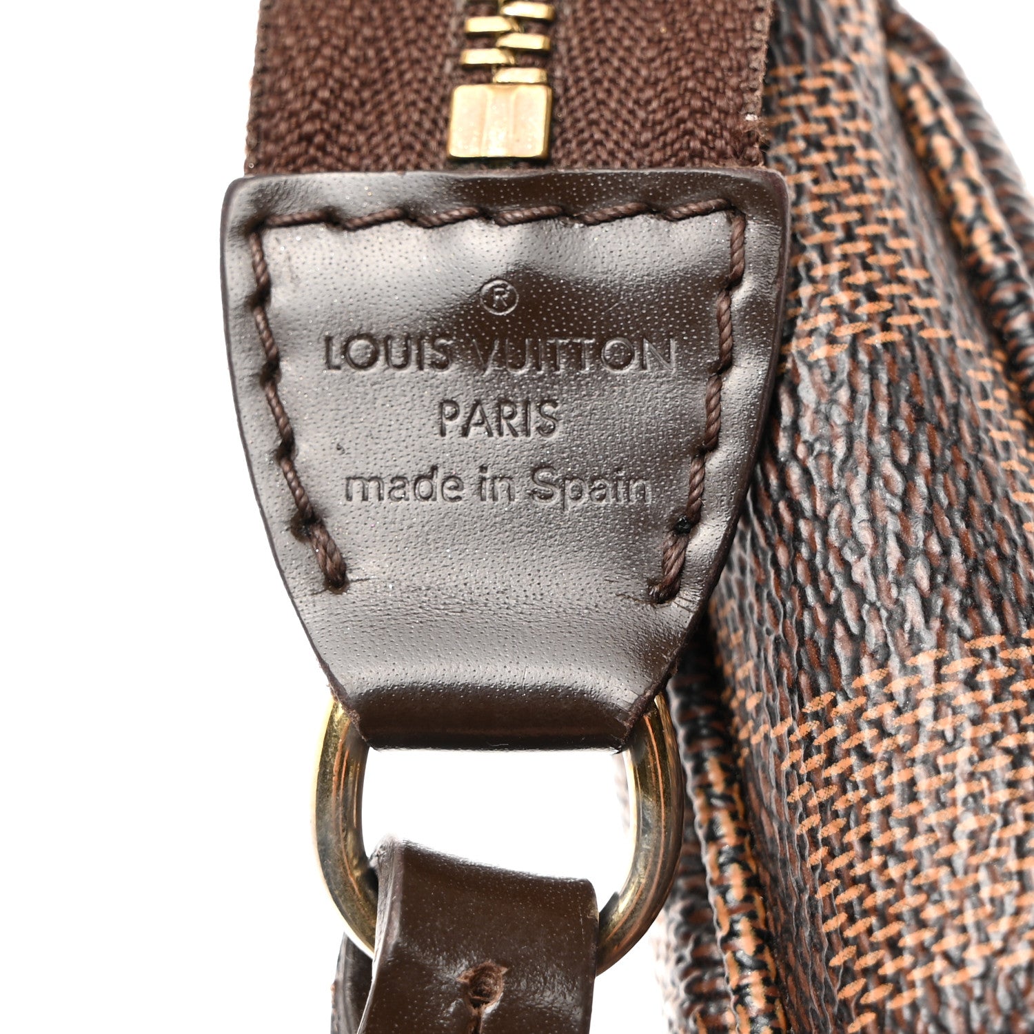 Louis Vuitton Damier Ebene Pochette Accessories NM 6 of 11
