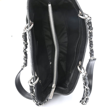 Chanel Caviar Quilted Grand Shopping Tote GST Black 5 of 9