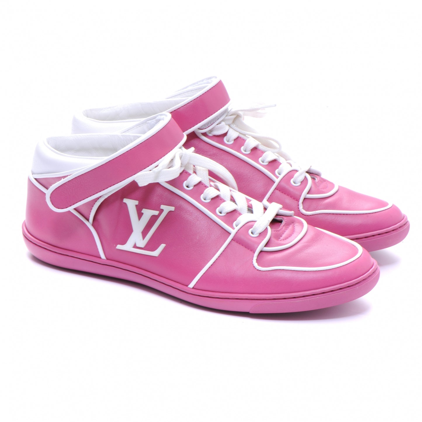Leather Acapulco Sneakers 38 Fuchsia