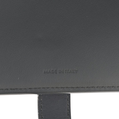Celine Grained Calfskin Large Multifunction Strap Wallet Grey 7 of 9
