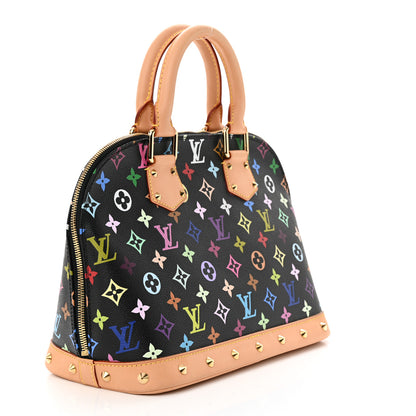 Louis Vuitton Monogram Multicolor Alma Black 3 of 11