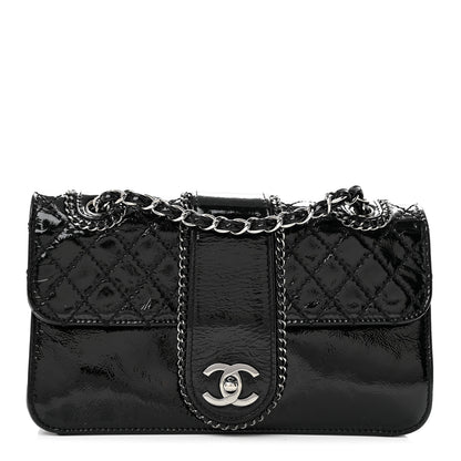 Chanel Patent Medium Madison Flap Black 1 of 13