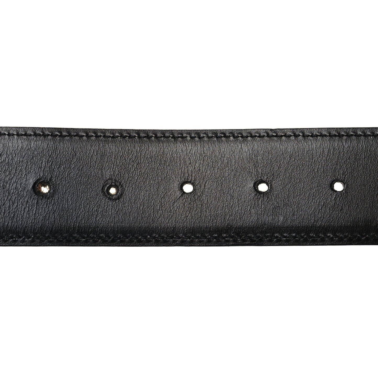 Calfskin Bamboo Interlocking G Belt 80 32 Black